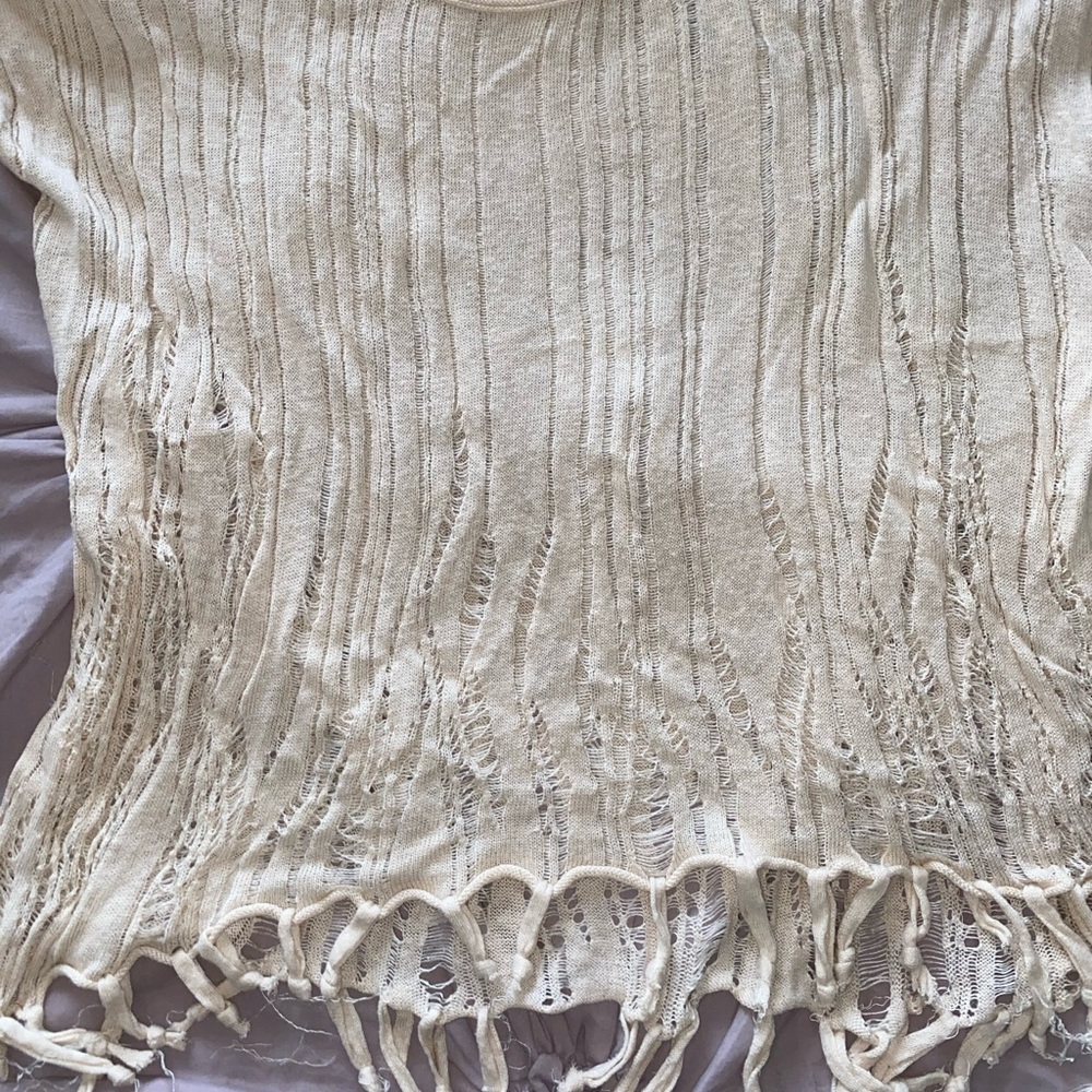 Free People crotchet top - Picture 2 of 4